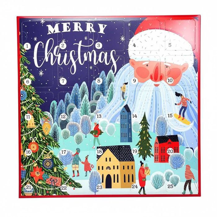 Адвент-календарі Оптом з цукерками на Новий рік, Миколая та Різдво