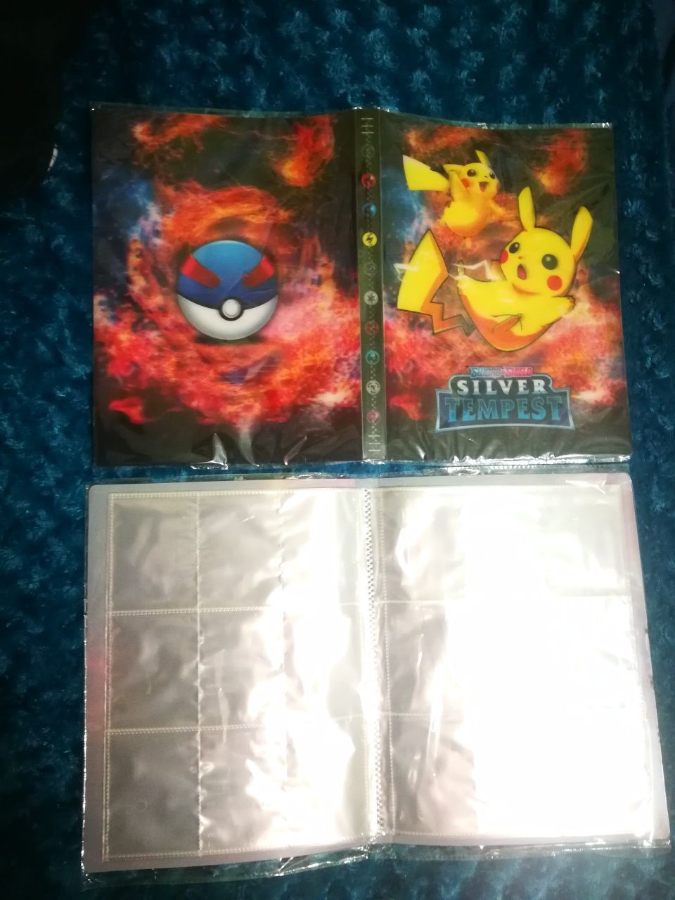 Álbum binder portfólio  cartas pokemon varios