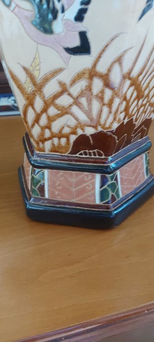 Chiński ceramiczny duży wazon