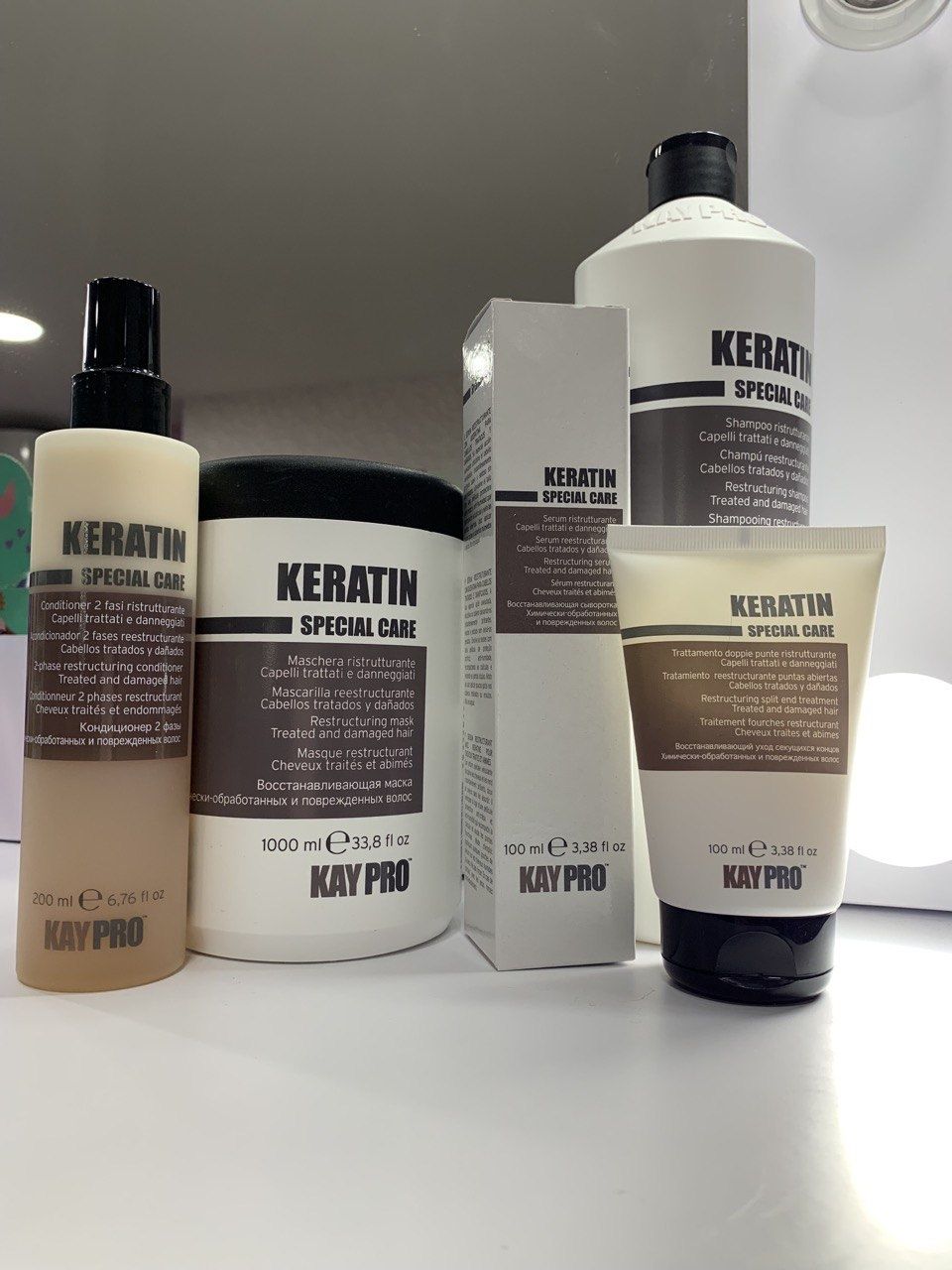 Шампунь с кератином KayPro Special Care Restructuring Shampoo, 1000 мл