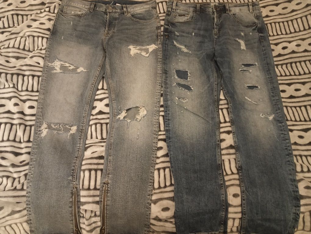 Мужские джинсы размер 32/34 Cropp, новые, цена за две пары