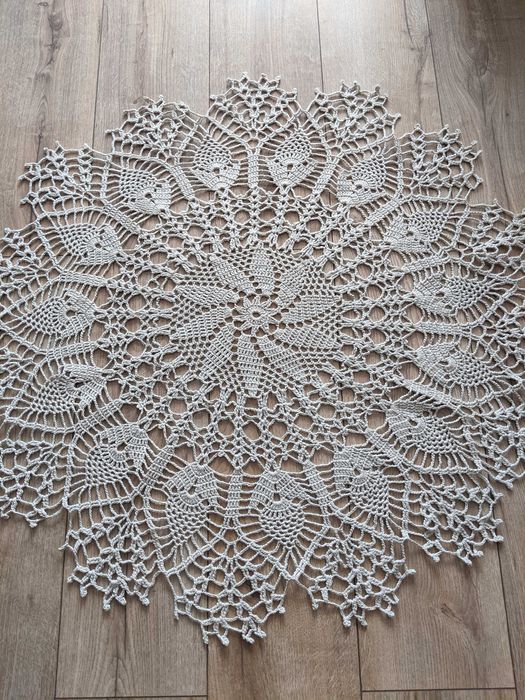 Serwetka obrus rękodzieło unikatowe cacko śr97