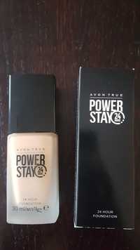 Avon Power Stay trwały podkład do twarzy 24h cień konturówka szminka