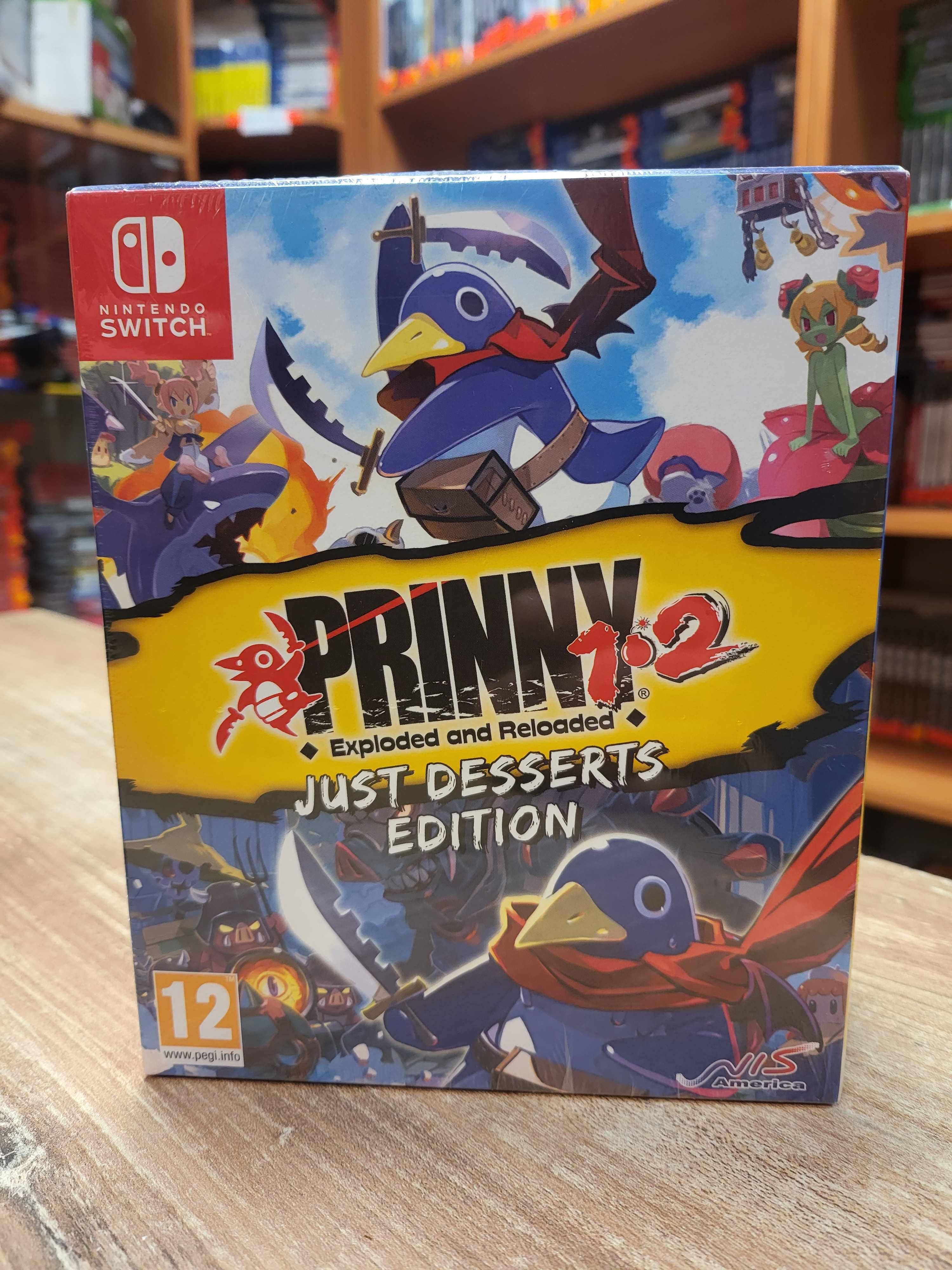 Prinny 1+2 Explored RELOADED DESSERTS switch nowa, SklepRetroWWA