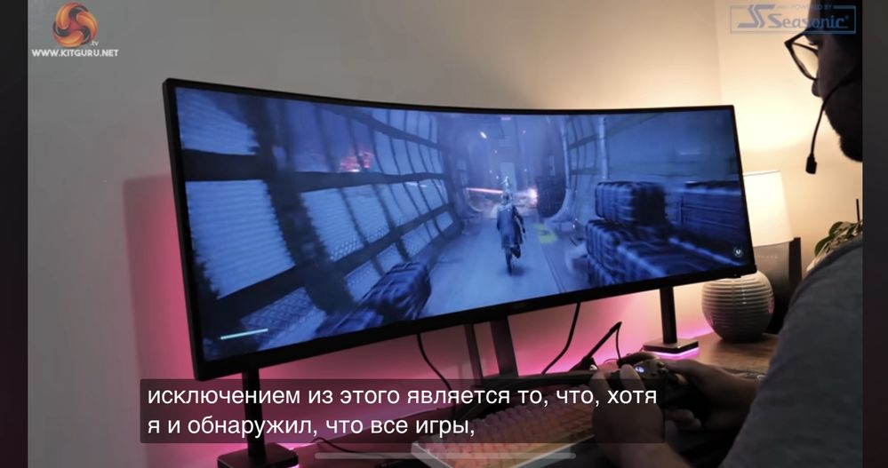 AOC AGON Curved Ігровий монітор 49" AG493UCX