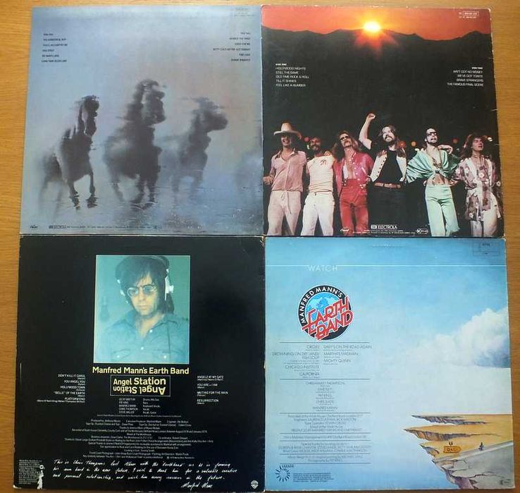 Płyty winylowe winyle Rock MANFRED MANN i BOB SEGER 4LP za 100zł