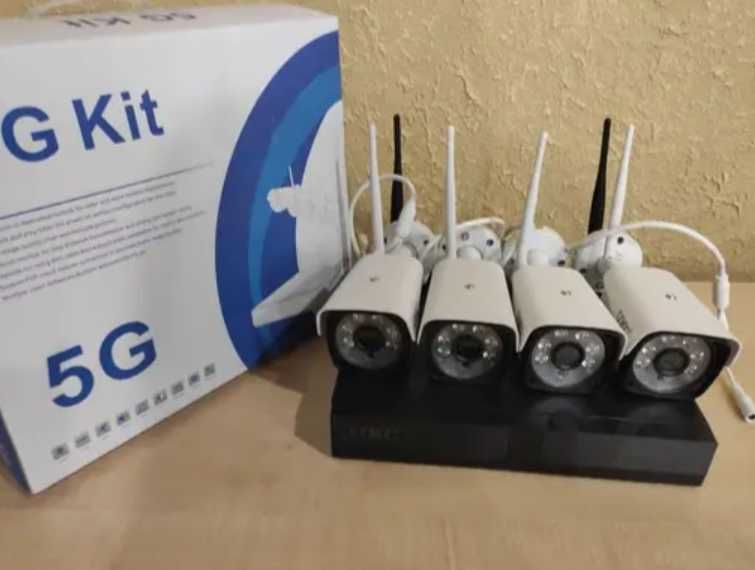 Готова система відеоспостереження комплект wifi
