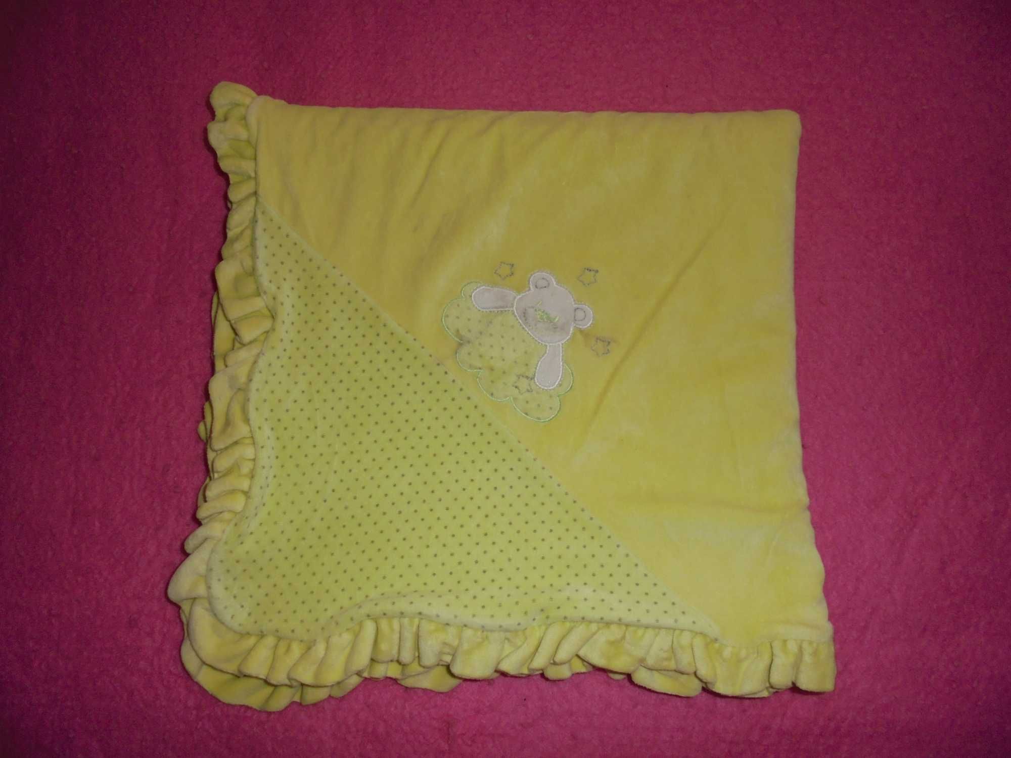 mantinha para bebé cor verde