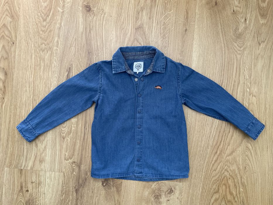 Koszula jeansowa Cool Club r. 98 – 100% bawełna