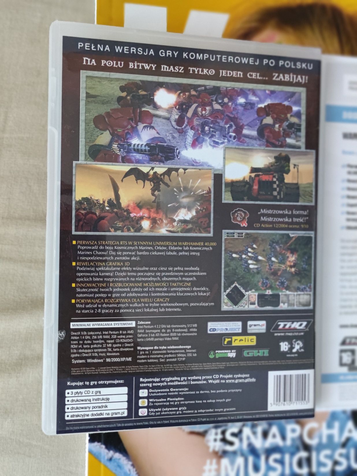 Warhammer 40,000: Dawn of War + dodatek Winter Assault Sega Extra Klas