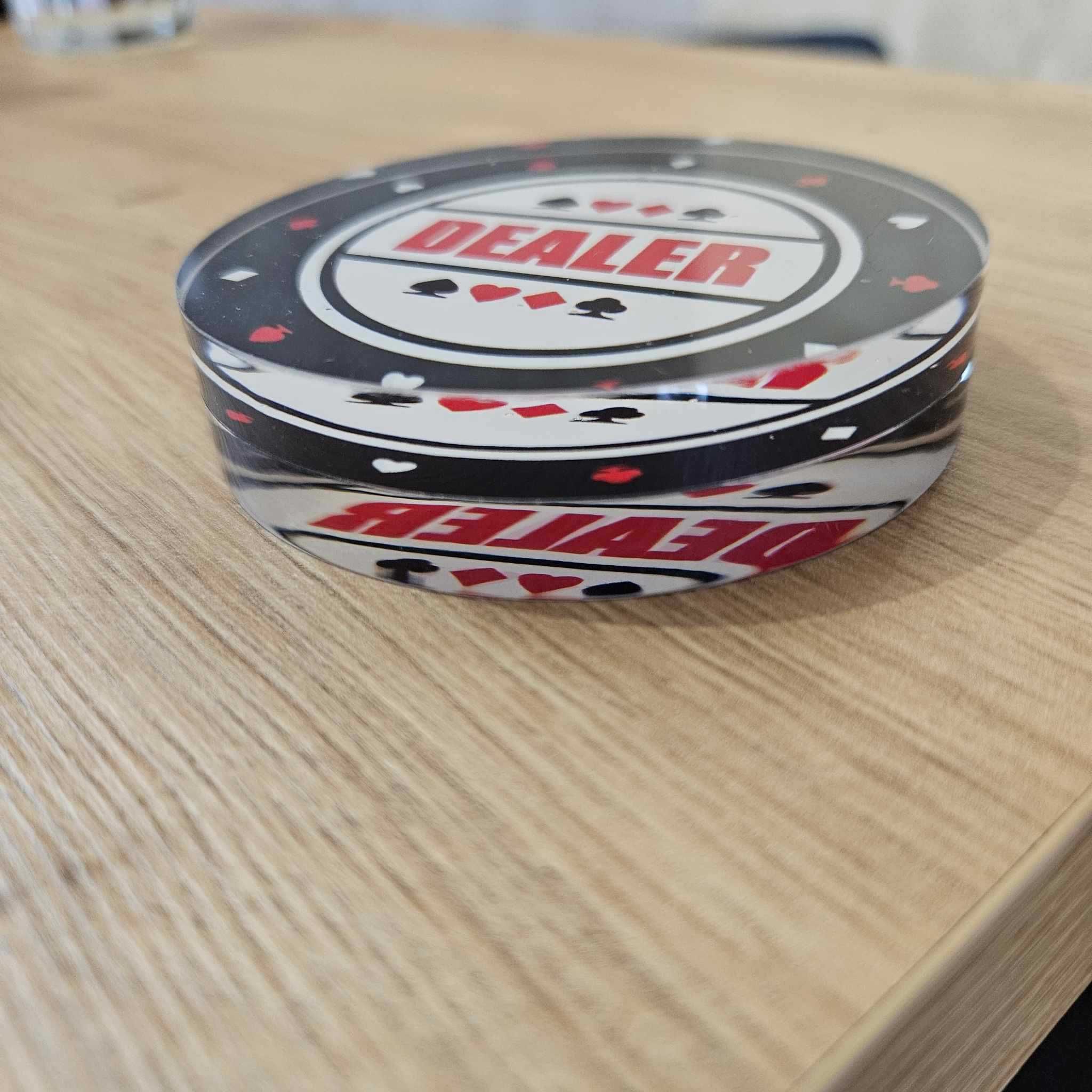 Dealer Żeton/Button - Poker Texas Hold'em