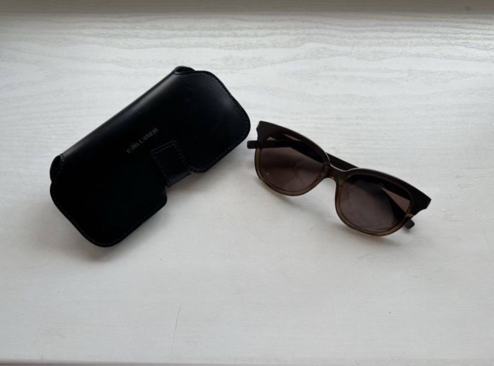 Yves Saint laurent sl10 brown окуляри сонцезахисні ysl