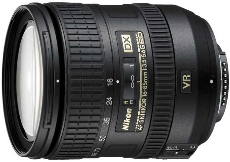 Обьектив Nikon 16-85mm f/3.5-5.6G ED VR AF-S DX новый  комплект