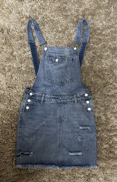 Комбінезон джинсовий