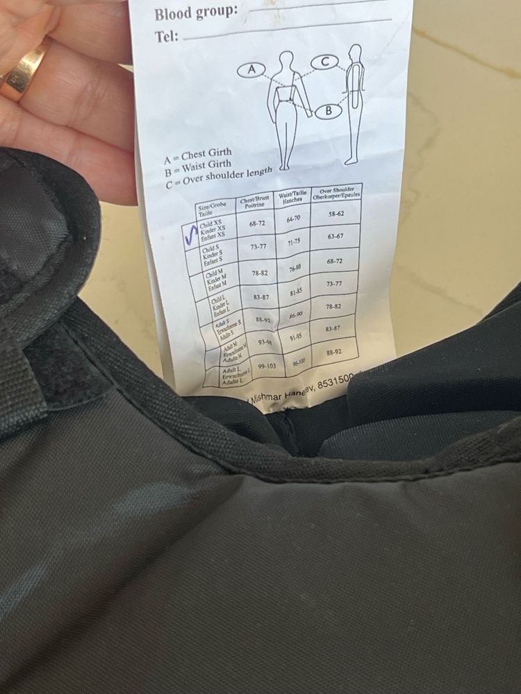 Equipamento de equitação adolescente