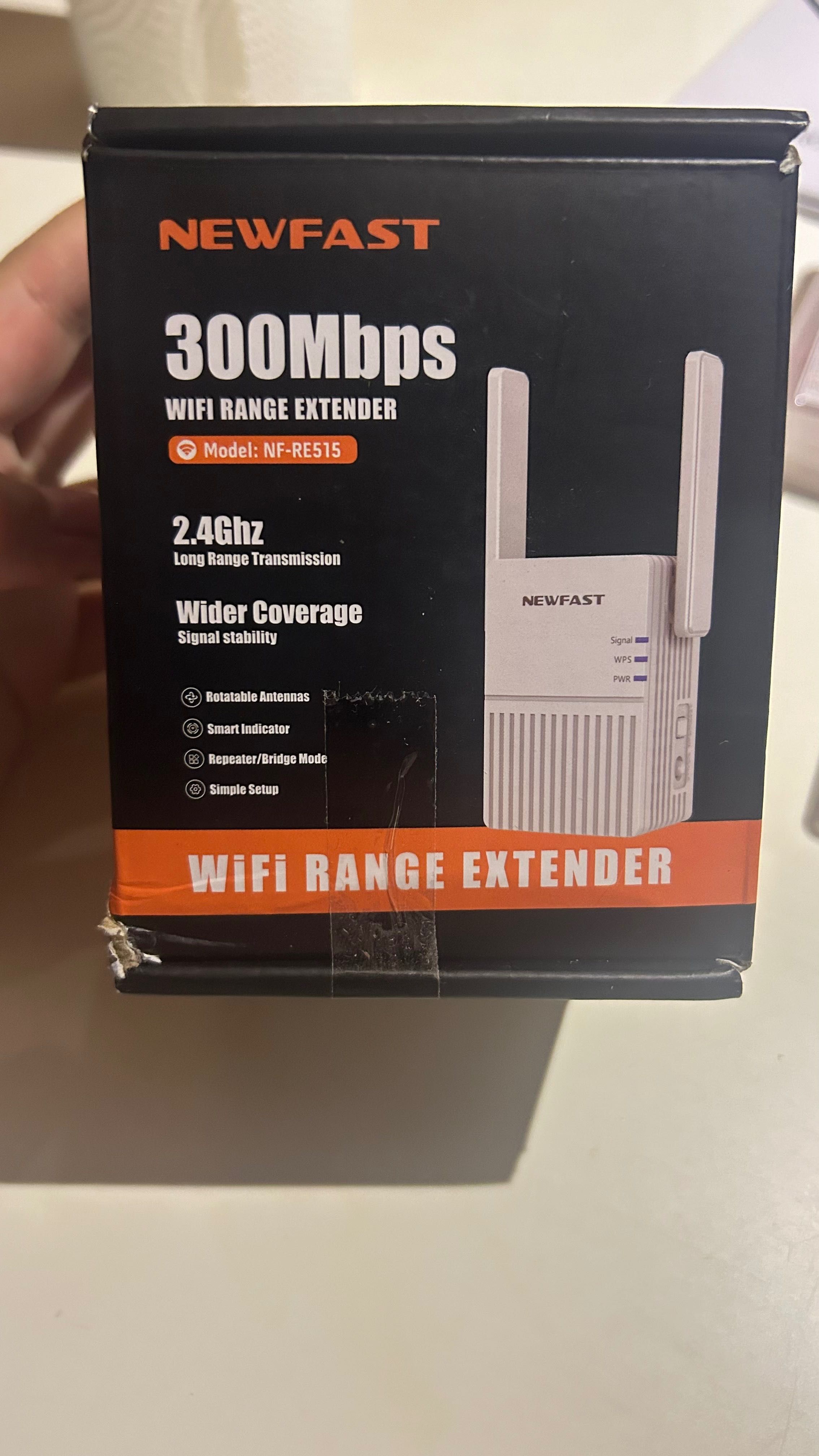 Wi-Fi Range Extender / Repetidor Wi-Fi 300 Mbps (2.4 GHz)