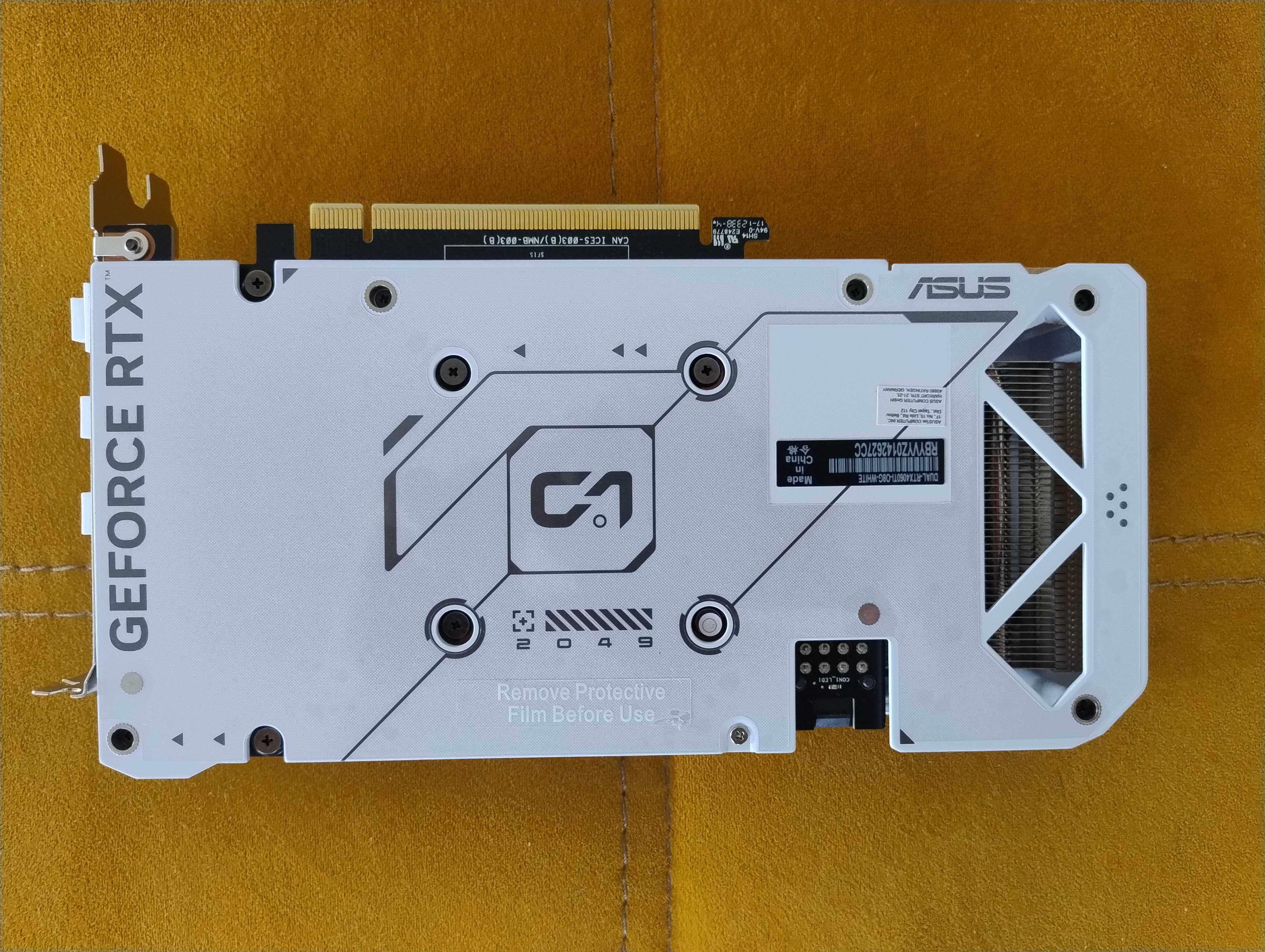 ASUS GeForce RTX 4060Ti DUAL OC 8GB GDDR6 sprawna 100% GWARANCJA!!!