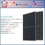 Módulo Solar Fotovoltaico - JA SOLAR 535W (Bifacial)