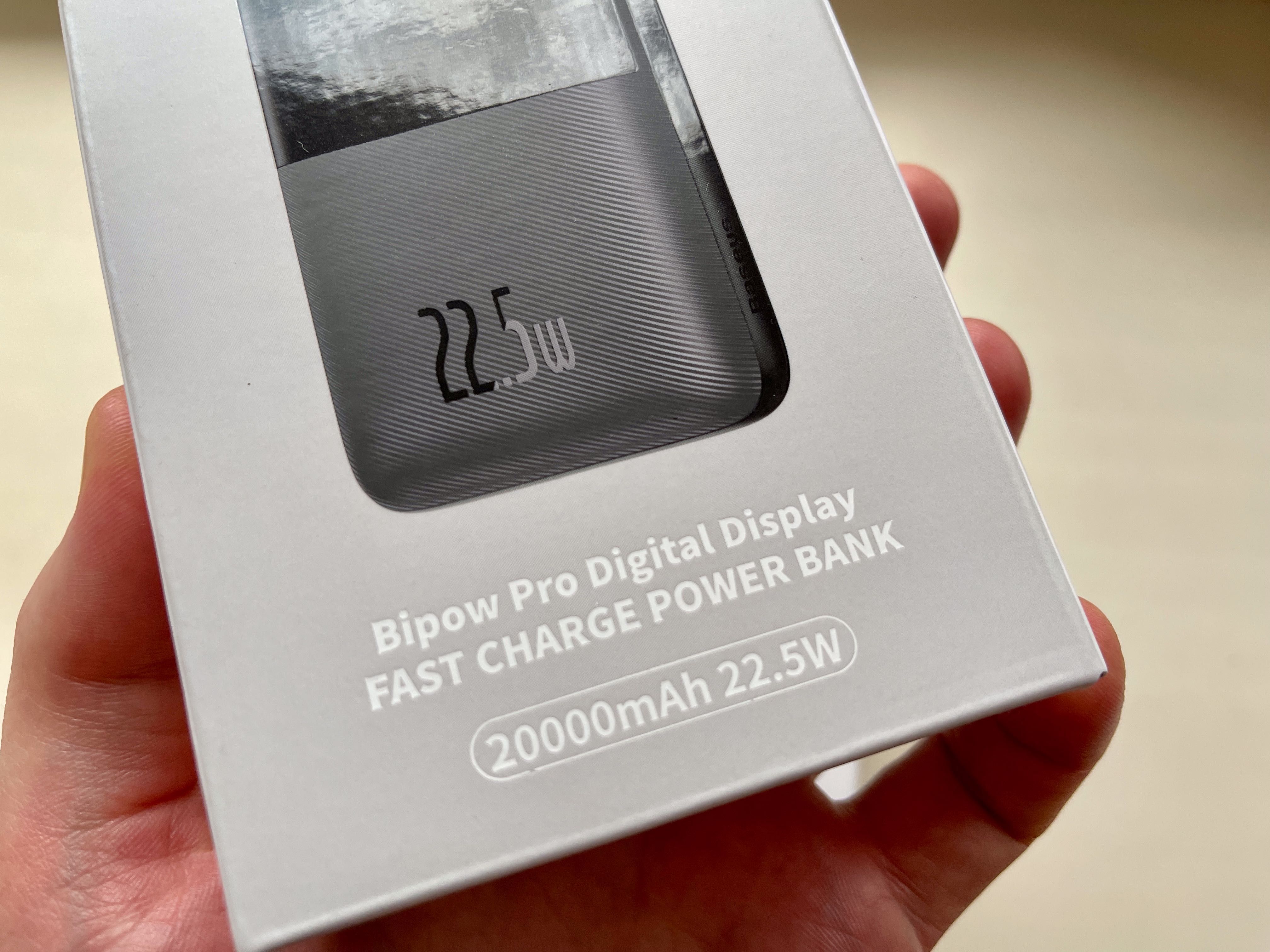 Повербанк powerbank Baseus 20000мАч 22w USB зарядка Quick Charge 3.0