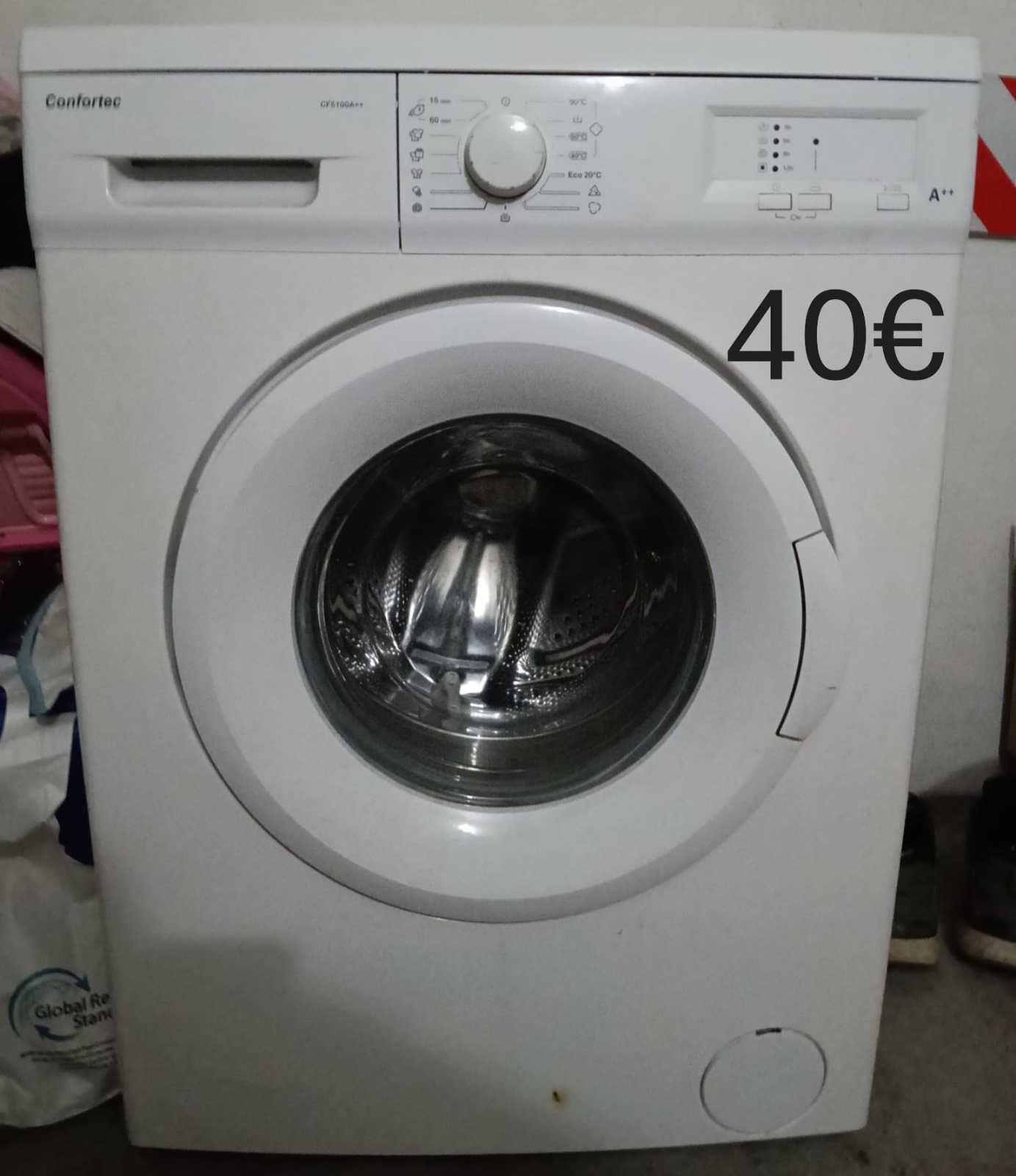 Máquina de Lavar Roupa Confortec – Para Reparo ou Peças