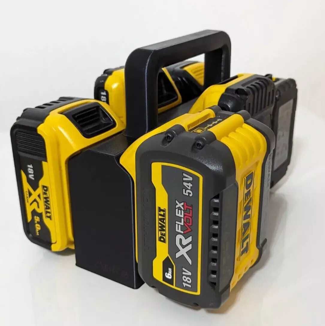 Koszyk na 6 Akumulatorów, Baterii do narzędzi DeWALT 18V i 54V