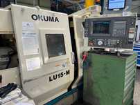 Токарно-фрейзерний  верстат (токарный станок) Okuma lu15m