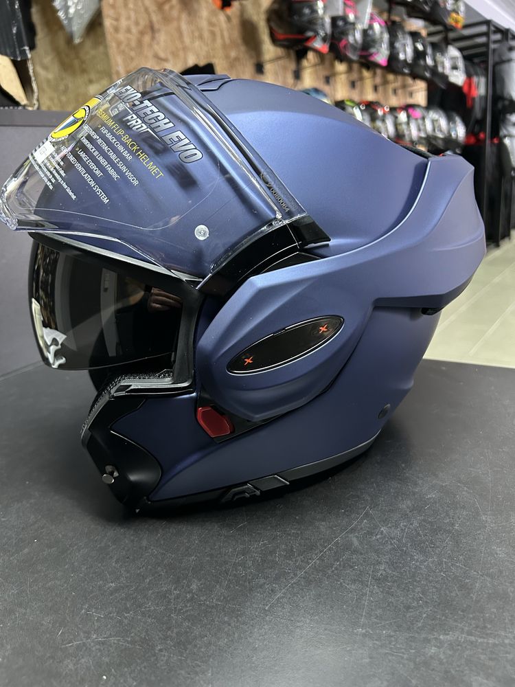 Nowy kask motocyklowy Scorpion Exo tech evo pro M, L, XL pinlock