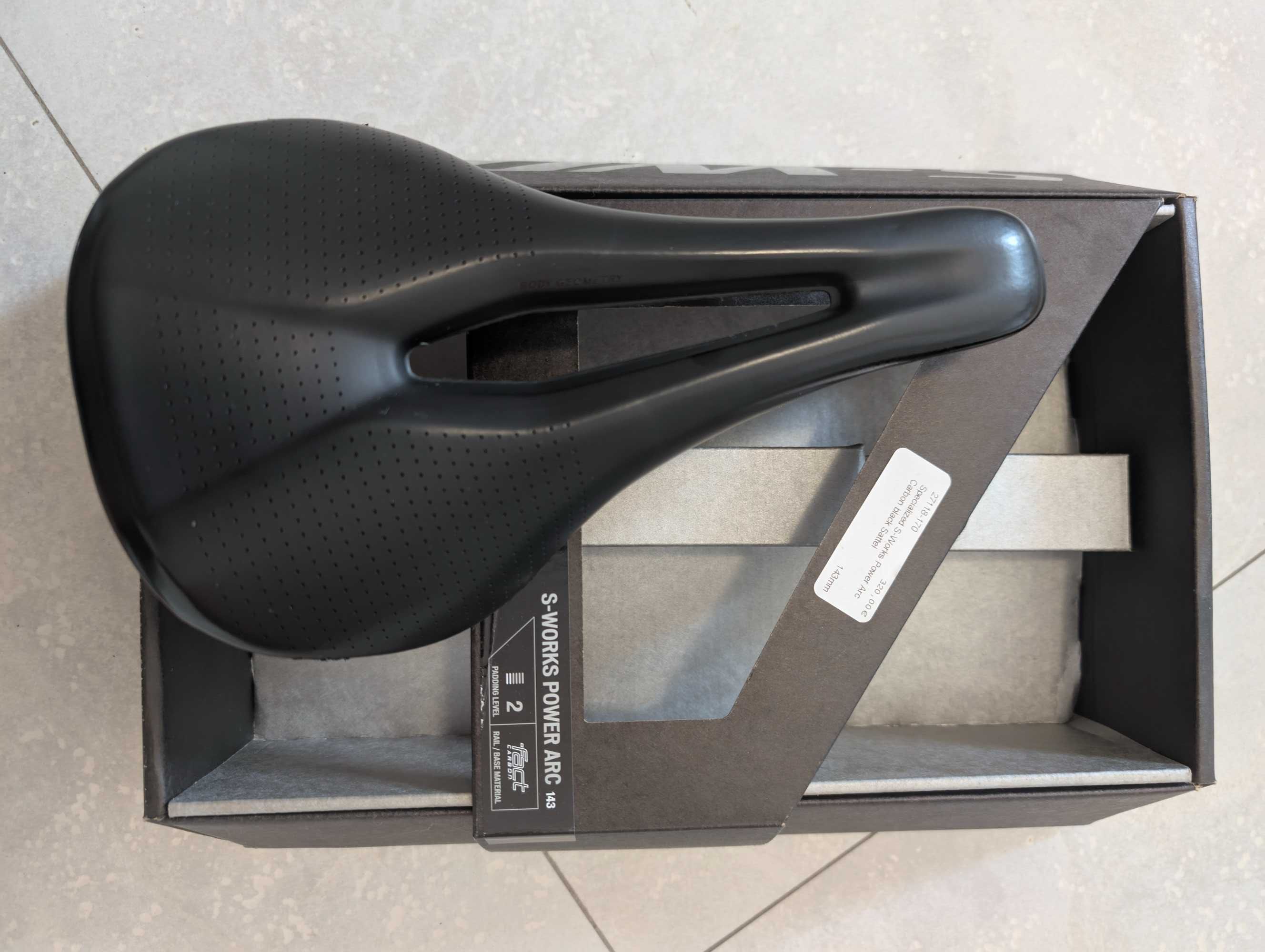 Selim Specialized S-Works Power Arc 143mm