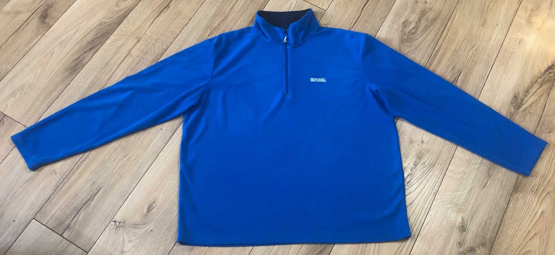 Bluza męska długi rękaw 2XL polarowa nieb Regatta 45 zł