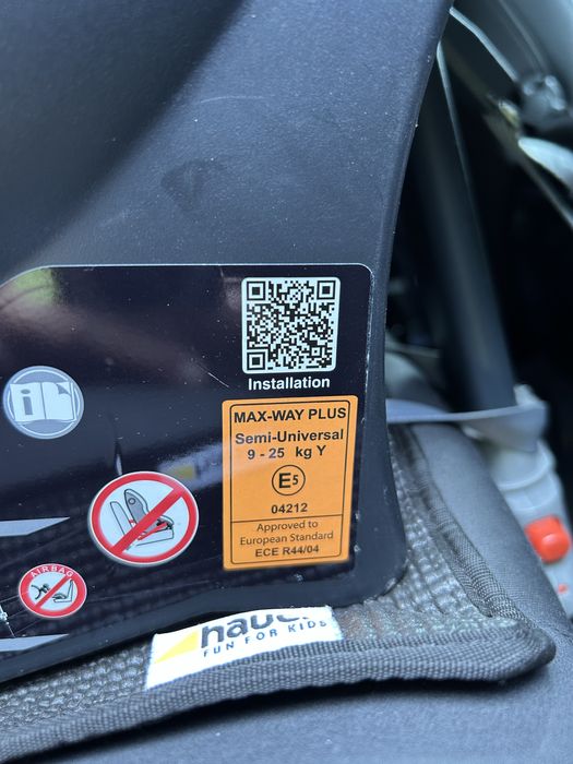 Britax Romer MAX-WAY PLUS