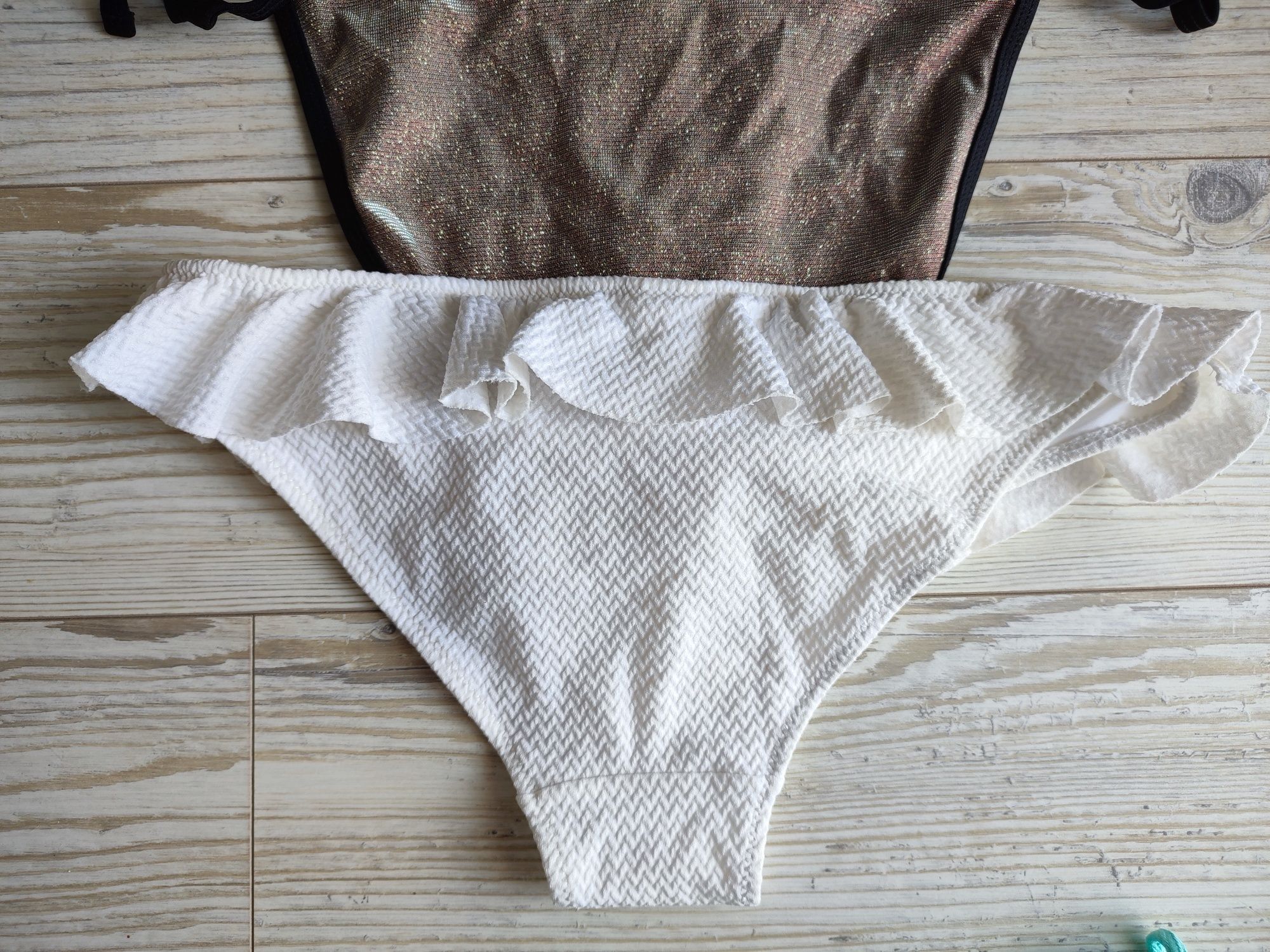 Zestaw majtek bikini dół stroju kąpielowego r. 36