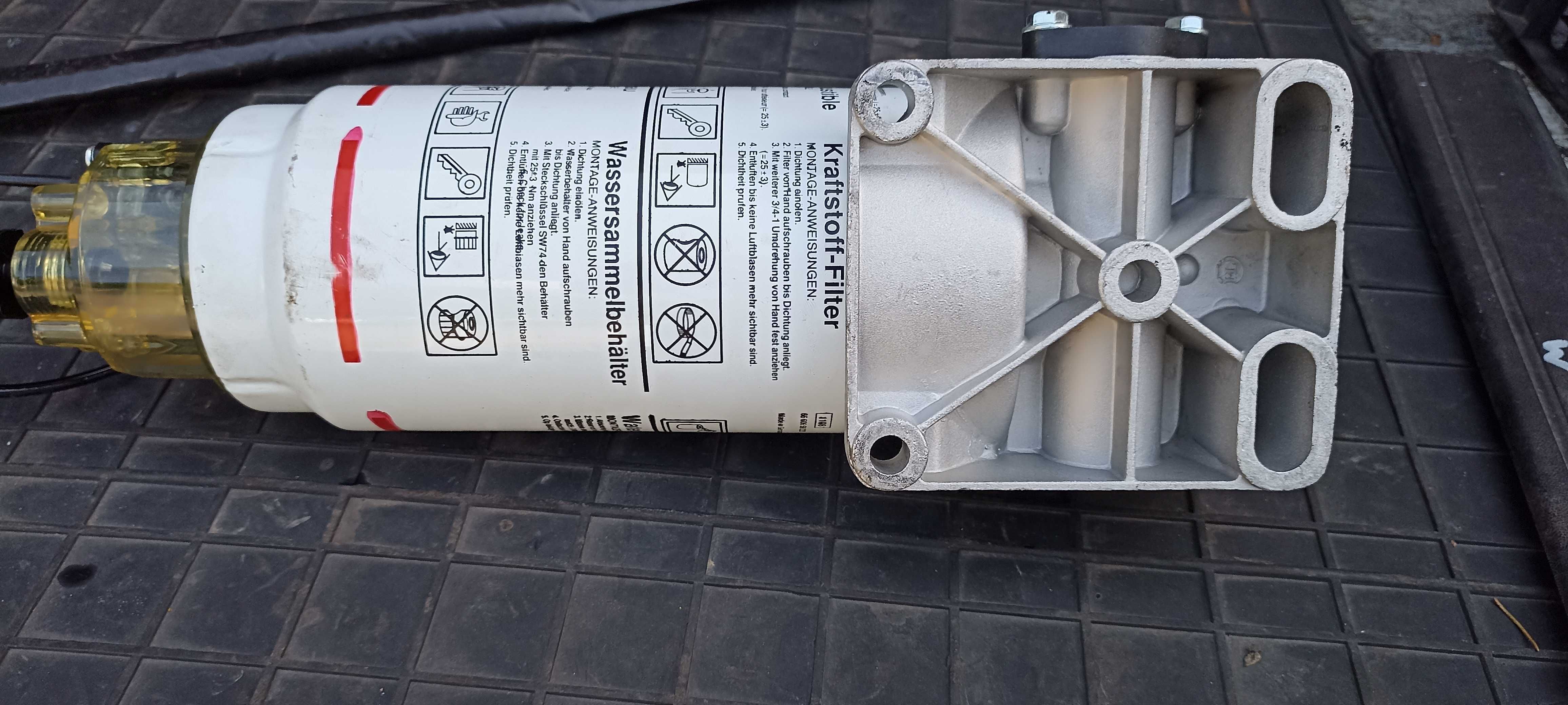 filtr podstawa separator pompka paliwa