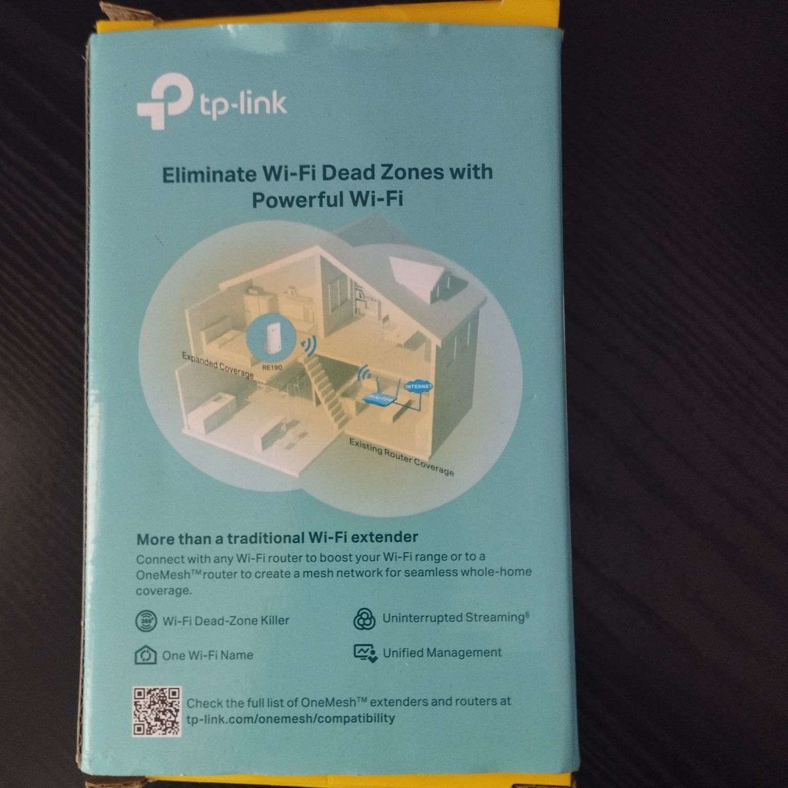 Wzmacniacz wi-fi TP link Ac750 Re190