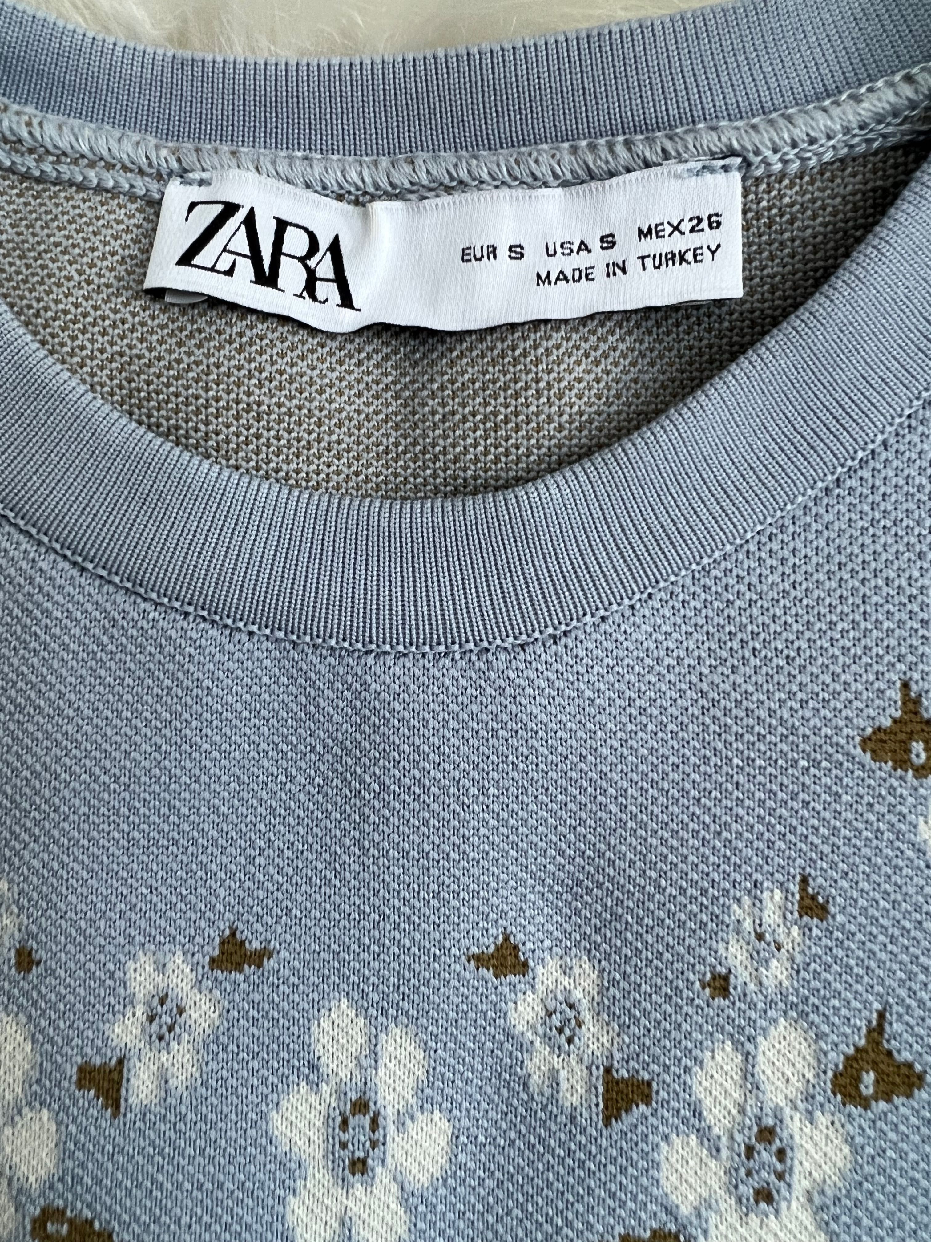 Кофта гольф футболка Zara