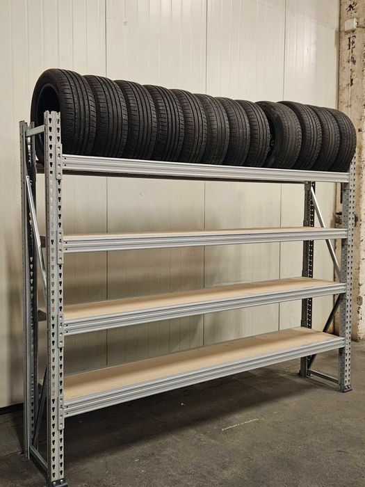 Regał warsztatowy, regał garażowy, regał metalowy, regał magazynowy