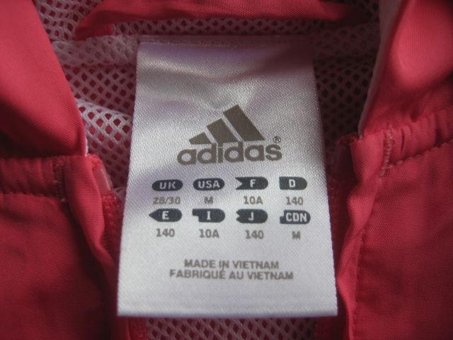 bluza wiatrówka ADIDAS 140