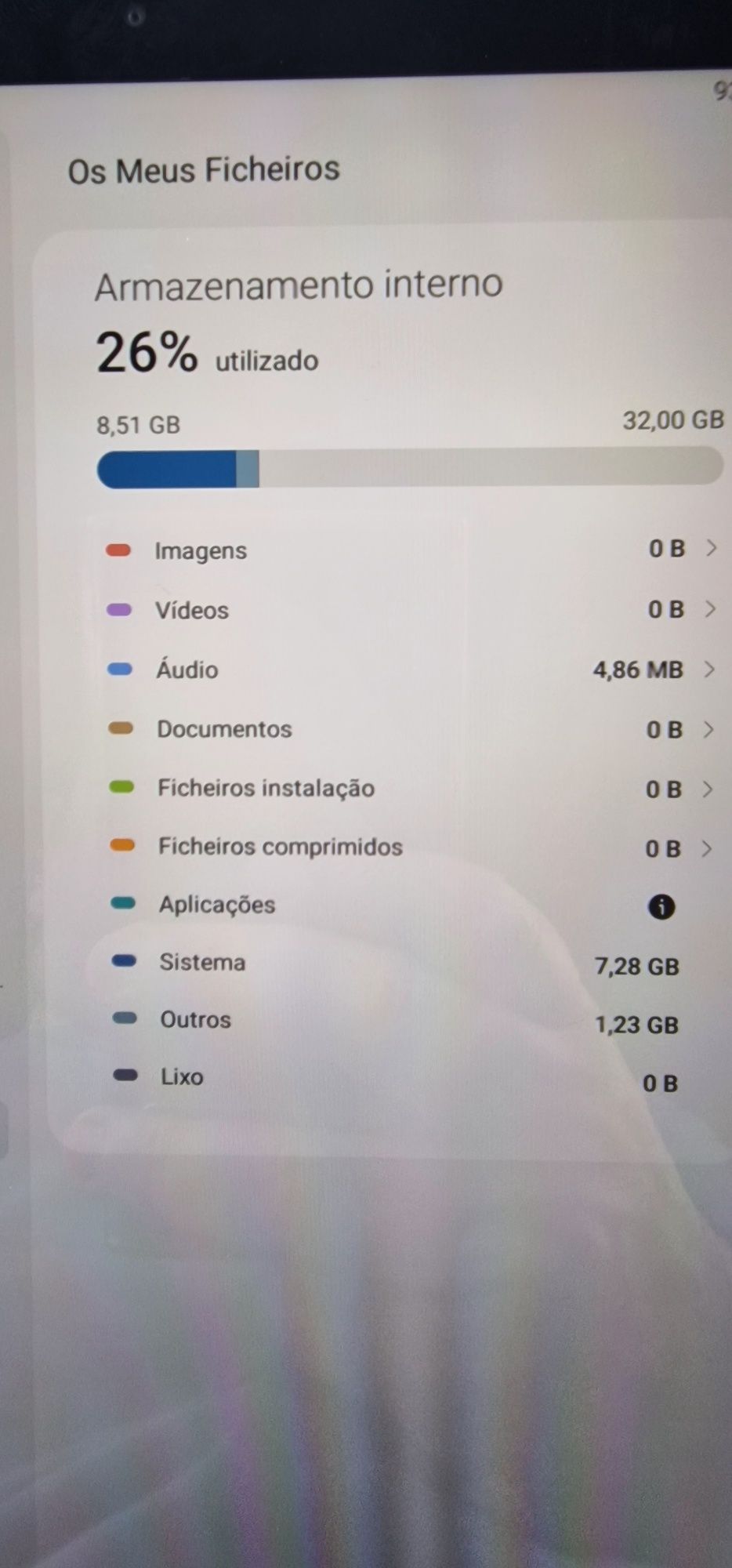 Tablet Samsung para trocas.