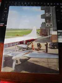 brochura publicitária antiga avião executivo Heron anos 60 ?