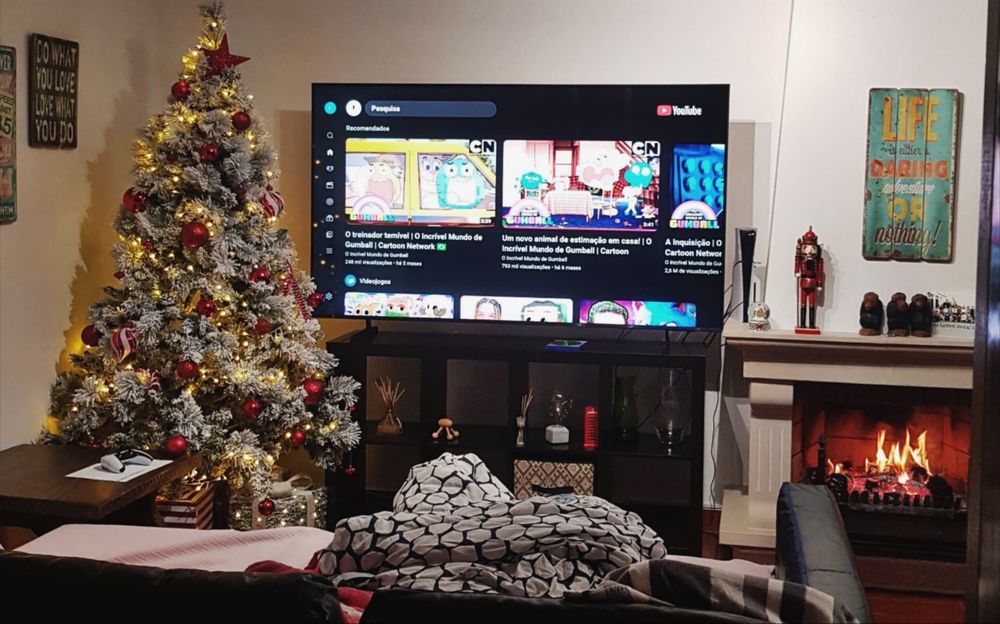 Tv samsung 75° polegadas.