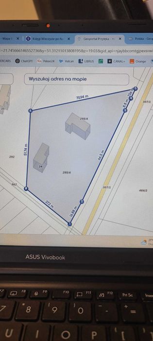 Działka z zabudowaniami w Przyłęku 3610 m2 – blisko Kazimierza Dolnego