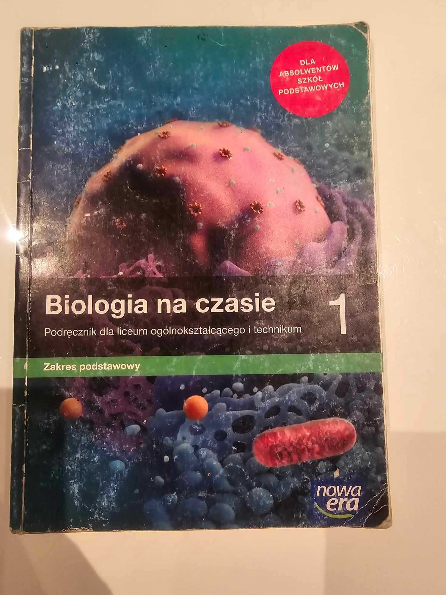 podręcznik liceum tech. historia 

biologia