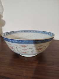 Taça saladeira bago de arroz porcelana chinesa