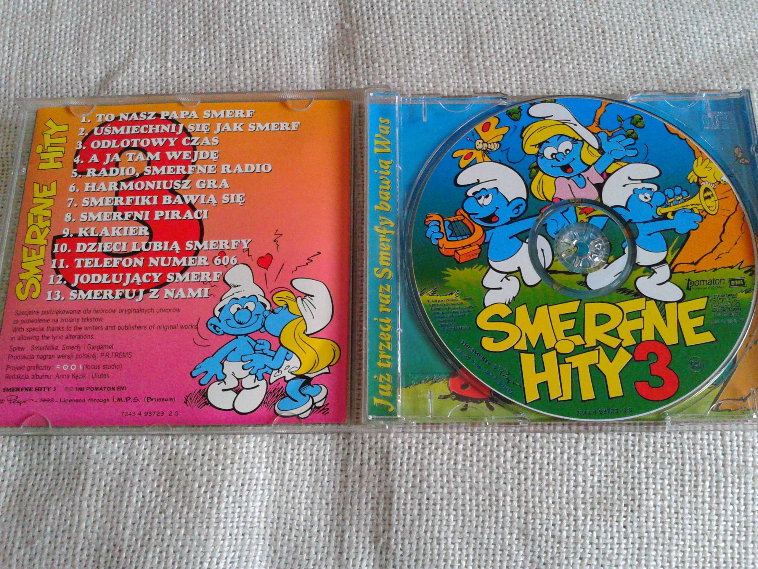 Smerfne Hity 3  CD