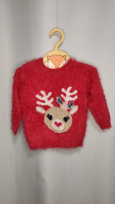 Świateczny sweterek So Cute rozmiar 80 cm
