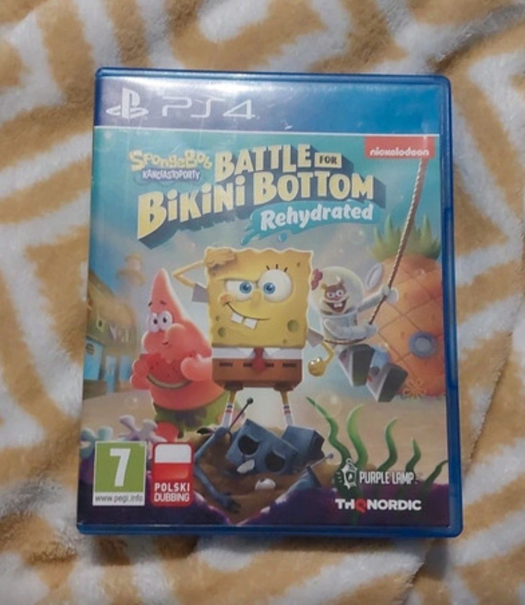 Spongebob Battle of Bikini Bottom Rehydrated PS4