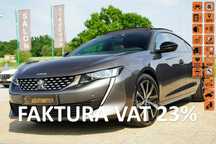 Peugeot 508 GT focal SKORA nawi FUL LED kamery masaze SZYBERDACH parktronik ACC