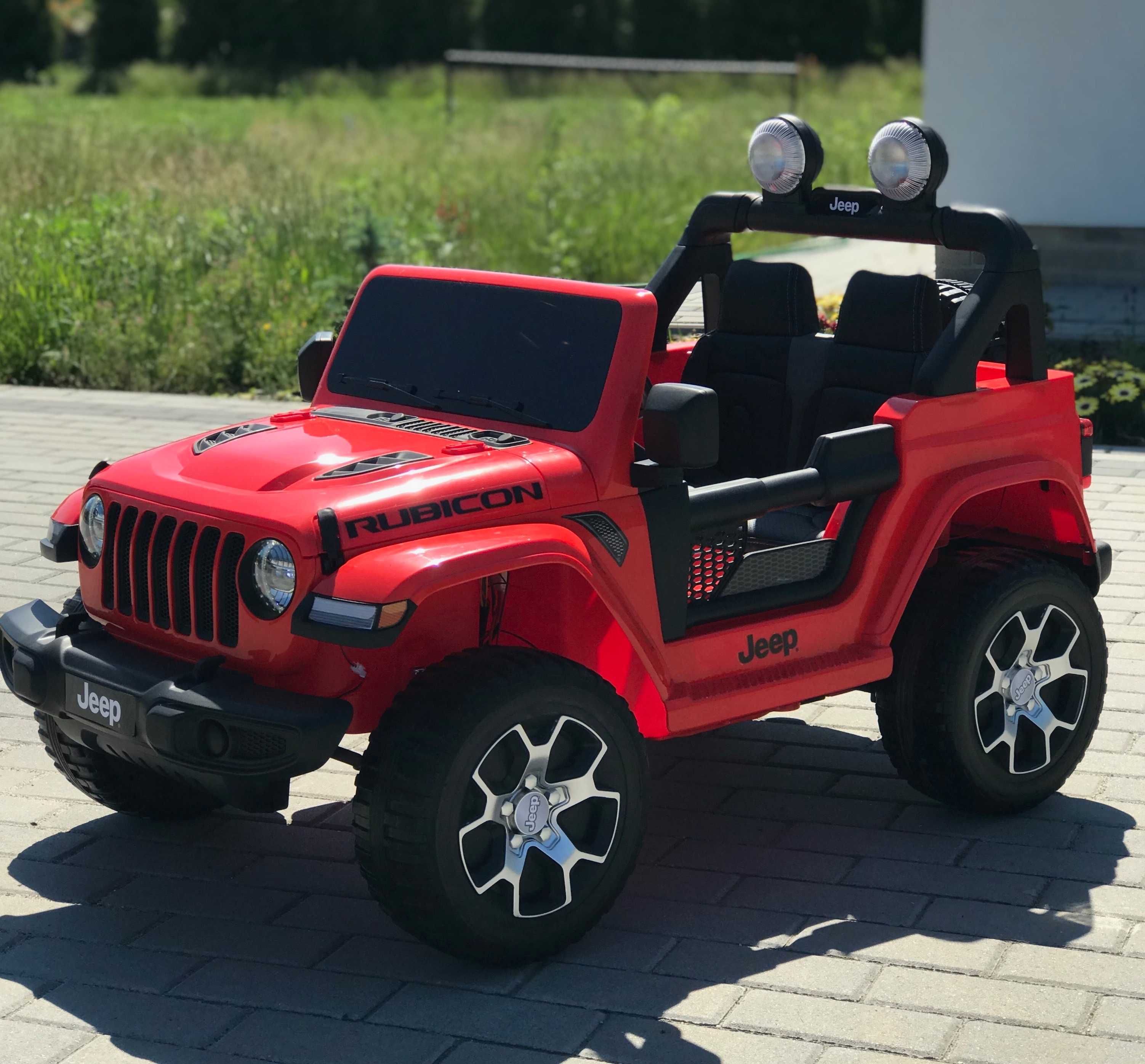 MEGA JEEP WRANGLER RUBICON Samochód Auto na akumulator Licencja 4x4