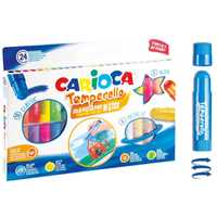 Farby w sztyfcie 24 kolory Temperello Carioca