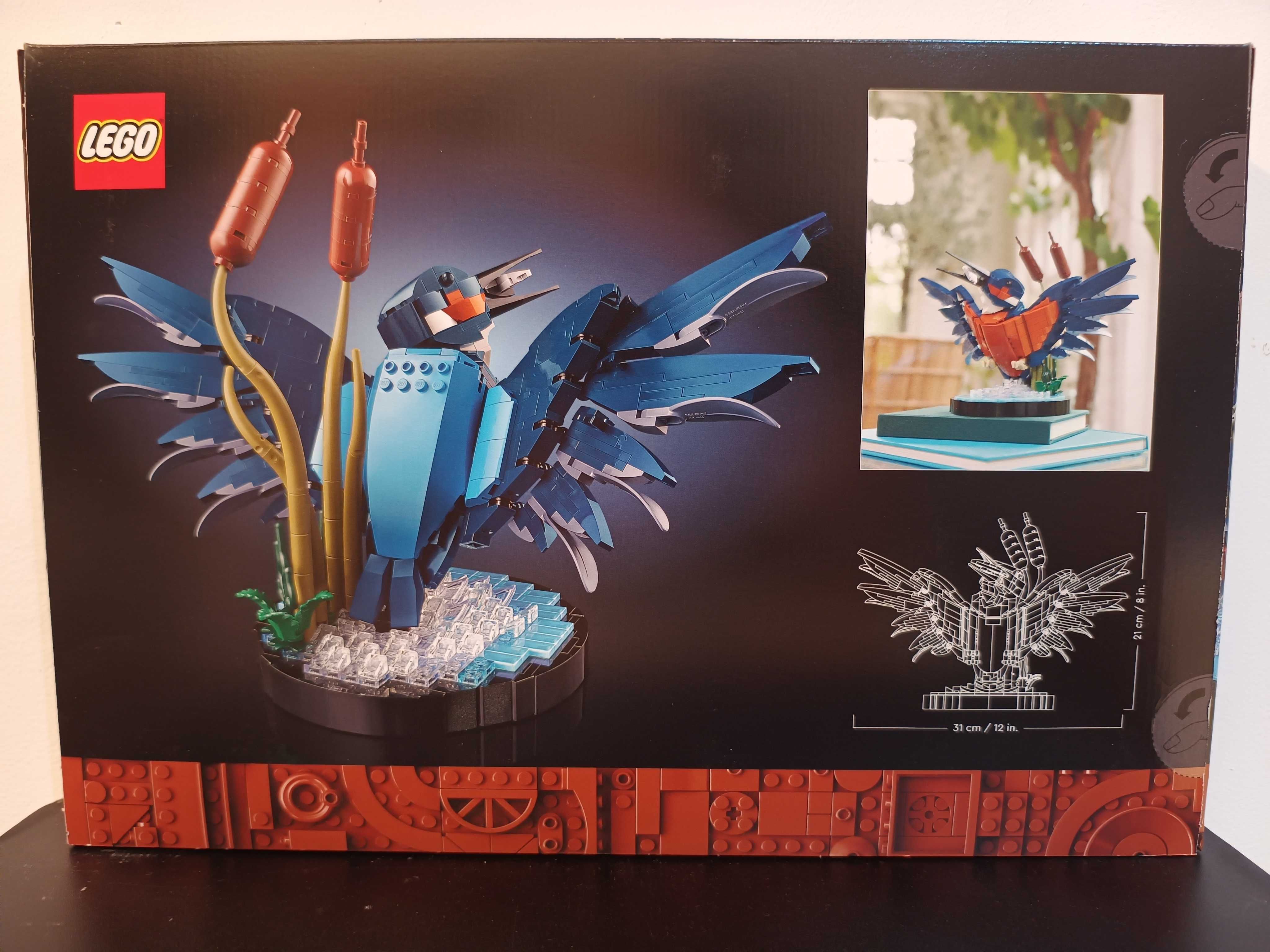 Zimorodek 10331 Kingfisher Bird Klocki Lego Icons Nowy
