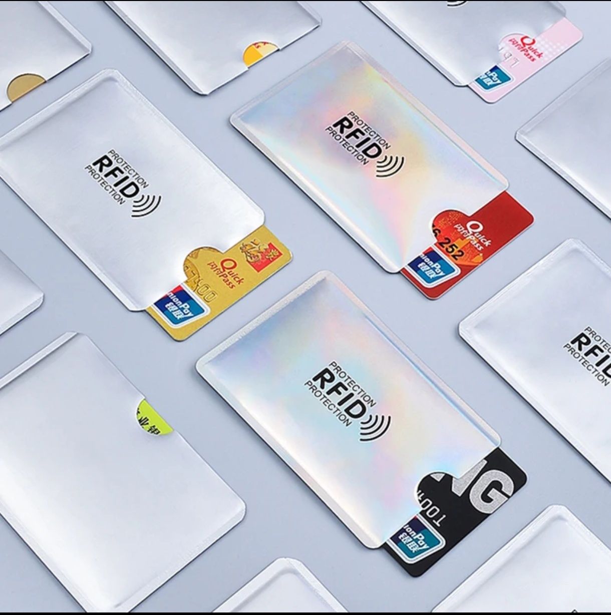 Чехол для банковских карт с защитой от сканирования Anti RFID (NFC OFF